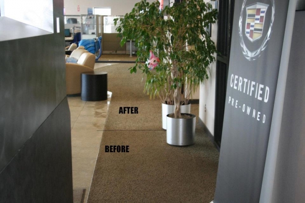 Before After Office Carpet Cleaning