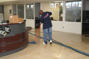 Showroom Area Floor Mopping